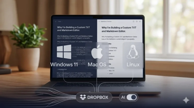 txt and markdown editor cross-platform